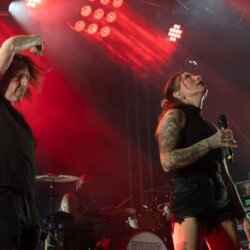 Le groupe de rock celtique Bretons
